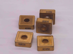 5pcs NEW KENNAMETAL SNMG5544 KC850 TiN COATED CARBIDE INSERTS SNMG 17 06 16B - MW1452CM4