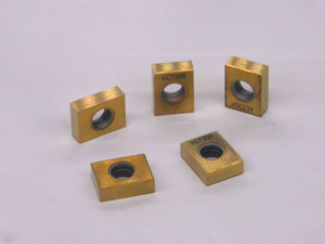 5pcs NEW KENNAMETAL LNEQ1240 4 KC735M TiN COATED CARBIDE INSERTS INDEXABLE CNC - MW1480CM4