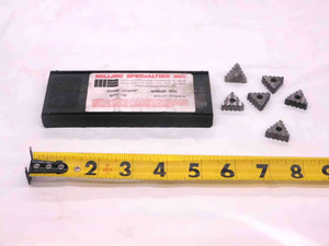6pcs MILLING SPECIALTIES INC 3T50QP M30 CARBIDE MILLING INSERTS INDEXABLE CNC - MW1518CM4