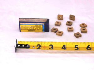 10pcs NEW TELEDYNE SNMG 432A TC+ TiN COATED CARBIDE TURNING INSERTS INDEXABLE - MW1539CM4