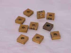 9pcs NEW TELEDYNE SNMG 432A MP-62 TiN COATED CARBIDE TURNING INSERTS INDEXABLE - MW1541CM4