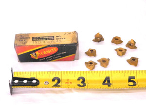 8pcs NEW VALENITE TNEB33NVL40 VN5 TiN COATED CARBIDE INSERTS INDEXABLE TOOLING - MW1552CM4