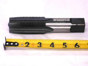 MORSE 1 1/2 8 NS GH4 HSS TAPER TAP 4 STRAIGHT FLUTE 1.5 CNC MACHINIST TOOLING - MW1581AX4