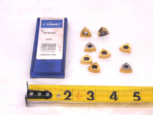 8pcs NEW KOMET W29 42010.0484 BK84 TiN COATED CARBIDE INSERTS INDEXABLE TOOLING - MW1611CM4