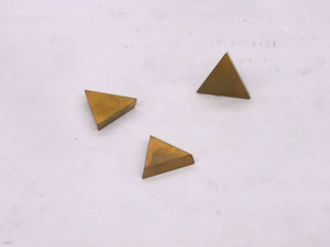 3pcs NEW TPG-321 PC300 TiN COATED CARBIDE INSERTS INDEXABLE TOOLING MACHINIST - MW1626CM4