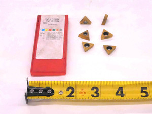 6pcs SANDVIK COROMANT TPMT 16 T3 08-MM 2035 TiN CARBIDE INSERTS TPMT 3(2.5)2-MM - MW1632CM4