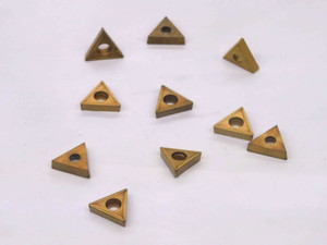 10pcs NEW BIG KAISER TC111615C7TNP11 TiN COATED CARBIDE INSERTS INDEXABLE CNC - MW1650CM4