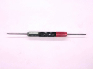 .0621 & .0624 CL XX PIN PLUG GAGE GO NO GO .0625 -.0001 1/16 1.585 mm CHECK - MW1718CT4