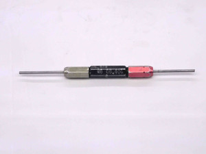.0630 & .0640 CL X PIN PLUG GAGE GO NO GO .0625 +.0005 1/16 1.626 mm .063 .064 - MW1727CT4