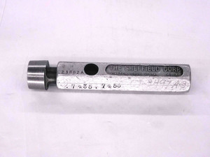 .7435 PIN PLUG GAGE .7500 -.0065 UNDERSIZE 3/4 19 mm 1.000 TAPER INSPECTION - MW1729CT4