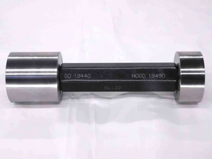 1.9440 & 1.9490 CL ZZ PIN PLUG GAGE GO NO GO 1.9375 +.0065 1 15/16 49.378 1.944 - MW1746CT4