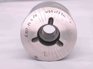 2.0170 CLASS Z PIN PLUG GAGE 2.0156 +.0014 UNDERSIZE 2 1/64 51.232 mm 2.017 - MW1752CT4