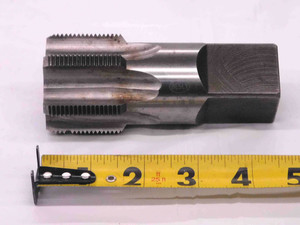 BESLY 2" 12 NS HSG BOTTOMING TAP 6 STRAIGHT FLUTE 2.0 MACHINIST TOOLING CNC - MW1779AX4