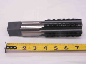 MORSE 1 7/8 8 NS GH6 HSS PLUG TAP 6 STRAIGHT FLUTE 1.875 MACHINIST TOOLING CNC - MW1782AX4