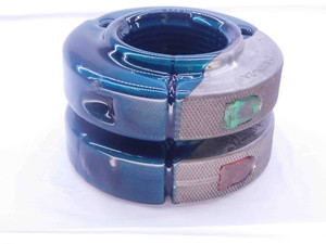 2" 8 UN 2A VERMONT THREAD RING GAGES 2.0 2.00 GO NO GO P.D.'S = 1.9165 & 1.9087 - DW32879LVR