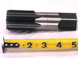 LSI 1 5/8 12 GH6 HSS BOTTOMING TAP 6 STRAIGHT FLUTE 1.625 MACHINIST TOOLING CNC - MW1792AX4