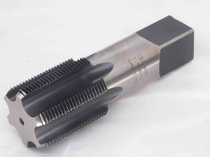 LSI 1 5/8 12 GH6 HSS BOTTOMING TAP 6 STRAIGHT FLUTE 1.625 MACHINIST TOOLING CNC - MW1792AX4