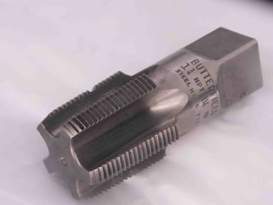 BUTTERFIELD 1 1/4 11 1/2 NPT HSS PLUG TAP 5 STRAIGHT FLUTE 1.25 MACHINIST CNC - MW1811AX4