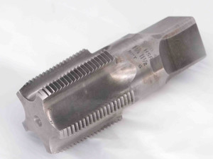 CARD 1 1/4 11 1/2 NPT HSS PLUG TAP 5 STRAIGHT FLUTE 1.25 MACHINIST TOOLING CNC - MW1812AX4