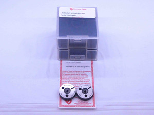 NEW 8 32 UNJC 3A VERMONT THREAD RING GAGES #8 .164 GO NO GO PD'S = .1437 & .1415 - DW32881VTG