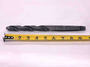 UB 23/32 O.D. HSS TWIST DRILL BIT MORSE TAPER #2 SHANK 5.1 LOC .7187 MT2 CNC - MW1845LVR
