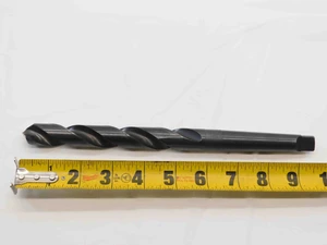 3/4 O.D. HSS TWIST DRILL BIT MORSE TAPER #2 SHANK 5" LOC 9 3/4 OAL .75 MT2 USA - MW1848LVR