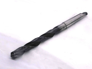 11/16 O.D. HSS TWIST DRILL BIT MORSE TAPER #2 SHANK 4 3/4 LOC .6875 MT2 CNC - MW1852LVR
