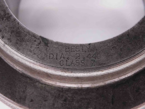 2.4400 CL Z MASTER PLAIN BORE RING GAGE 2.4375 +.0025 2 7/16 62 mm 2.440 CHECK - MW1943AB5