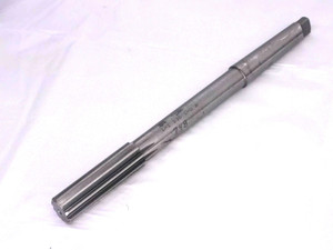 0.748 OD HSS REAMER MT2 SHANK 10 FL .748 .7480 3/4 .7500 -.0020 UNDERSIZE 19 mm - MW2003AL4