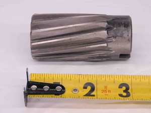 1 7/16 O.D. HSS SHELL REAMER FOR No. 7 ARBOR SPIRAL 12 FLUTE 1.4375 ONSIZE CNC - MW2023BT4
