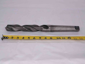 CLEVELAND 1 21/64 O.D. HSS TWIST DRILL BIT MORSE TAPER #4 SHANK 1.3281 MT4 USA - MW2091BF4