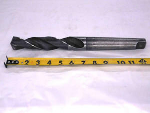 CHICAGO LATROBE 1 9/32 O.D. HSS TWIST DRILL BIT MORSE TAPER #4 SHANK 1.2812 MT4 - MW2095BF4