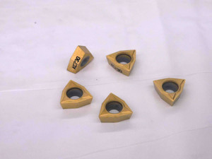 5pcs NEW KENNAMETAL WPMT3251LF KC730 TiN COATED CARBIDE INSERTS WPMT 06 T3 04LF - MW2133CT4