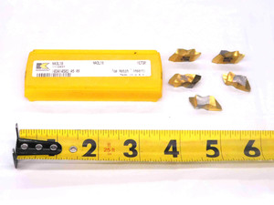 5pcs NEW KENNAMETAL NA3L16 KC730 TiN COATED CARBIDE THREADING INSERTS INDEXABLE - MW2135CT4