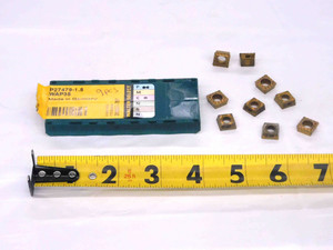 9pcs NEW WALTER P27479-1.5 WAP35 TiN COATED CARBIDE INSERTS INDEXABLE TOOLING - MW2142CT4