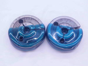 M8 X 1 6g METRIC THREAD RING GAGES 8 1.0 GO NO GO P.D.'S = 7.324 & 7.212 CHECK - DW32965CT4