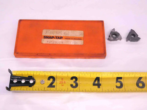 2pcs NEW SNAP-TAP 22ER 5UN P10 SEC CARBIDE THREADING INSERTS INDEXABLE TOOLING - MW2184CT4