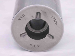 1.7555 CLASS X PIN PLUG GAGE 1.7500 +.0055 OVERSIZE 1 3/4 44.590 mm INSPECTION - MW2231BY4