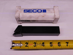 NEW SECO MDJNR-16-3D LATHE TURNING TOOL HOLDER 1" SHANK DN..33. INSERTS 6" OAL - BR8569CE4
