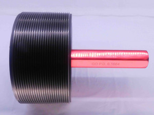 6 1/4 8 UN 2A SET THREAD PLUG GAGE 6.25 6.250 6.2500 GO ONLY P.D. = 6.1664 CHECK - DW32989LVR