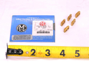 5pcs NEW AMEC SERIES #0 110T-R1-1 TiN CARBIDE SPADE DRILL INSERTS .531 O.D. - MW2304CT4