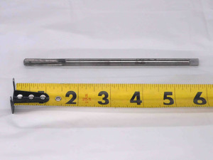 0.2526 OD HSS CARBIDE TIPPED REAMER SPIRAL 4 FL .2526 1/4 .2500 +.0026 OVERSIZE - MW2369BD4