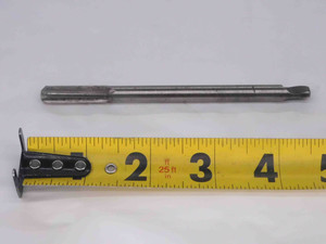 HANNIBAL 0.3122 OD HSS CARBIDE TIPPED REAMER 4 FL .3122 .3125 UNDERSIZE 8 mm - MW2438BY4