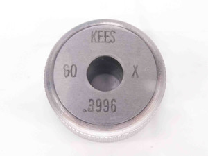 .3996 CLASS X MASTER PLAIN BORE RING GAGE .4063 -.0067 UNDERSIZE 13/32 10 mm - MW2460CT4