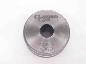 .4035 CLASS X MASTER PLAIN BORE RING GAGE .4063 -.0028 UNDERSIZE 13/32 10.249 mm - MW2461CT4