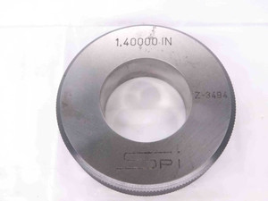1.4000 CL Z MASTER PLAIN BORE RING GAGE 1.4063 -.0063 1 13/32 35.560 mm 1.400 - MW2471AC5