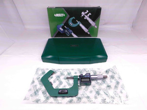 INSIZE #3590-855E DIGITAL V-ANVIL MICROMETER 2.6 - 3.4" RANGE .00005 GRADUATION - BR8594INS