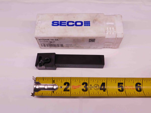 NEW SECO MTGNR-10-3A LATHE TURNING TOOL HOLDER 5/8 SHANK TN..33. INSERTS 4" OAL - BR8596CT4