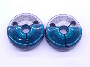 1/2 20 UNF 2A LEFT HAND THREAD RING GAGES .5 GO NO GO P.D.'S = .4662 & .4619 - DW33036CT4