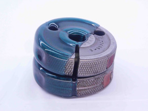 7/16 24 NS 2 THREAD RING GAGES .4375 GO NO GO P.D.'S = .4104 & .4066 INSPECTION - DW33078CT4